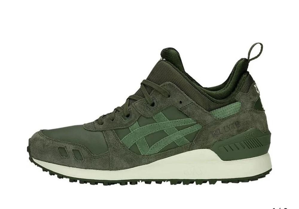 ASICS GEL LYTE MT GREEN Hiking Sneakers size 7.5